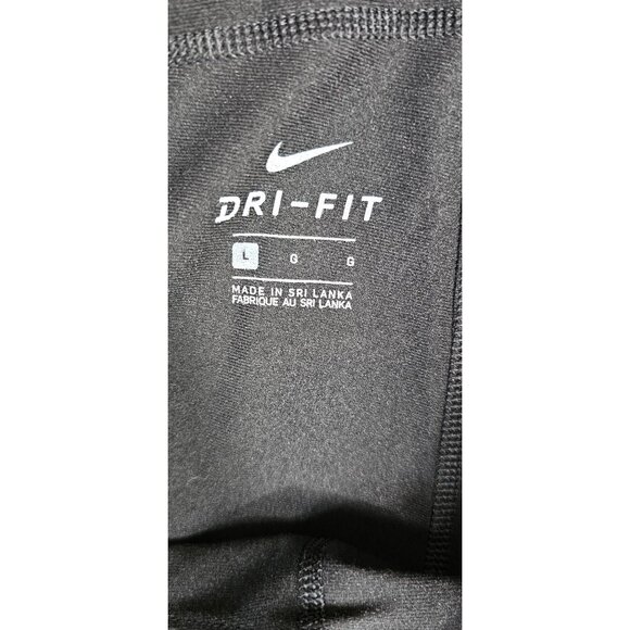 Nike Pro Dri-Fit Compression Training Tights Black Large Athletic Workout Pants - Picture 11 of 11